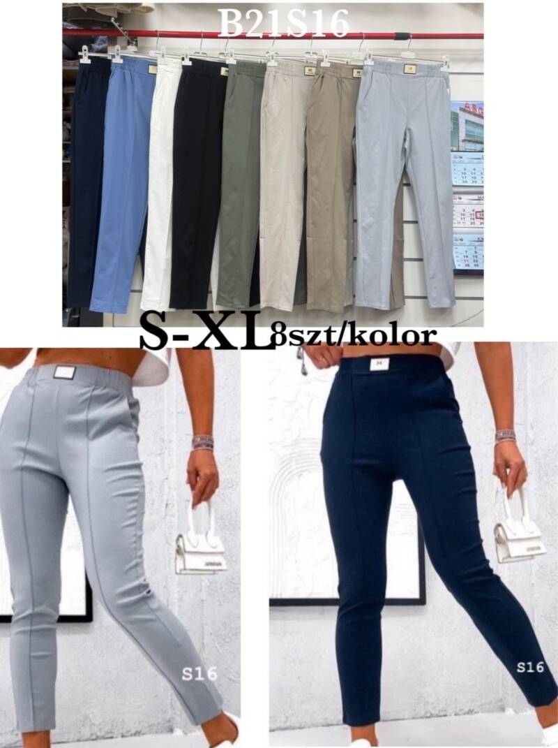 Spodnie damskie Roz S-XL, Mix Kolor Paczka 12 szt